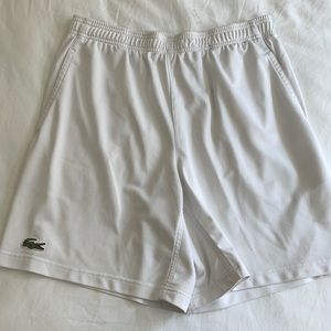 Lacoste tennis shorts